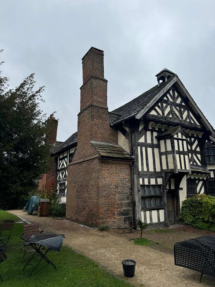 Little Moreton Hall — Chimneys
