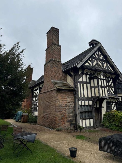 Little Moreton Hall — Chimneys
