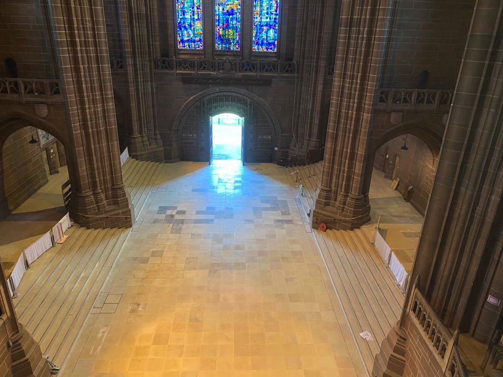 Liverpool Cathedral — Well Floor