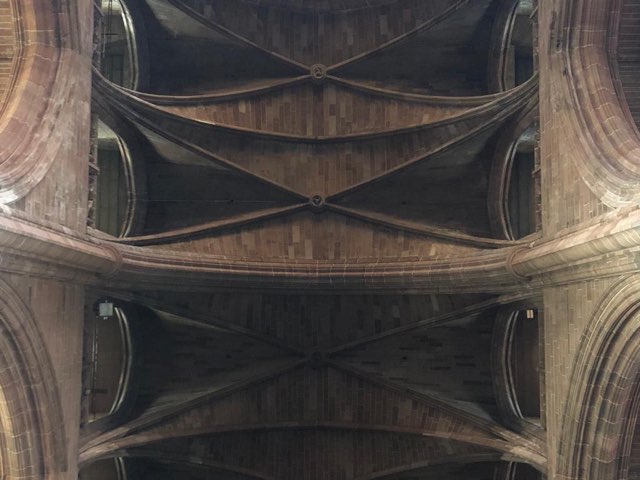 Liverpool Cathedral — West End Roof, photograph 1