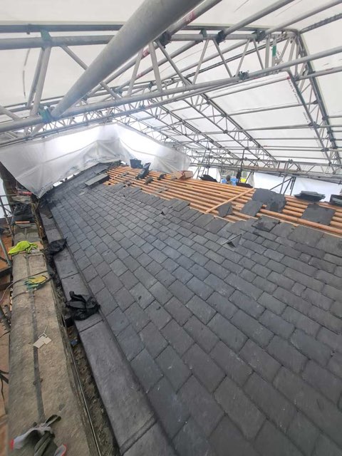 Pleasington Priory — Nave Roof, photograph 4