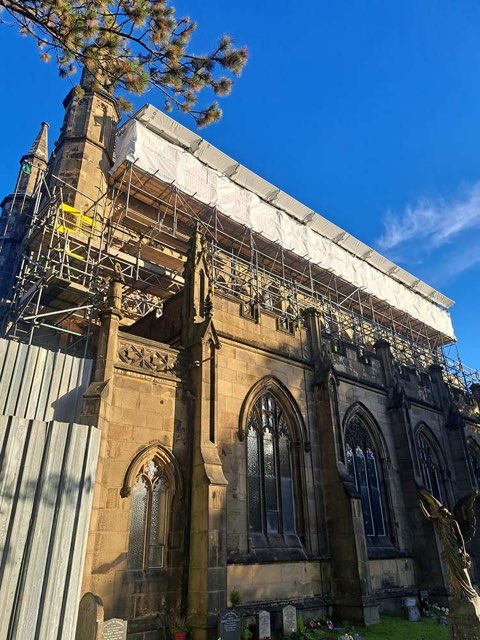 Pleasington Priory — Nave Roof, photograph 6